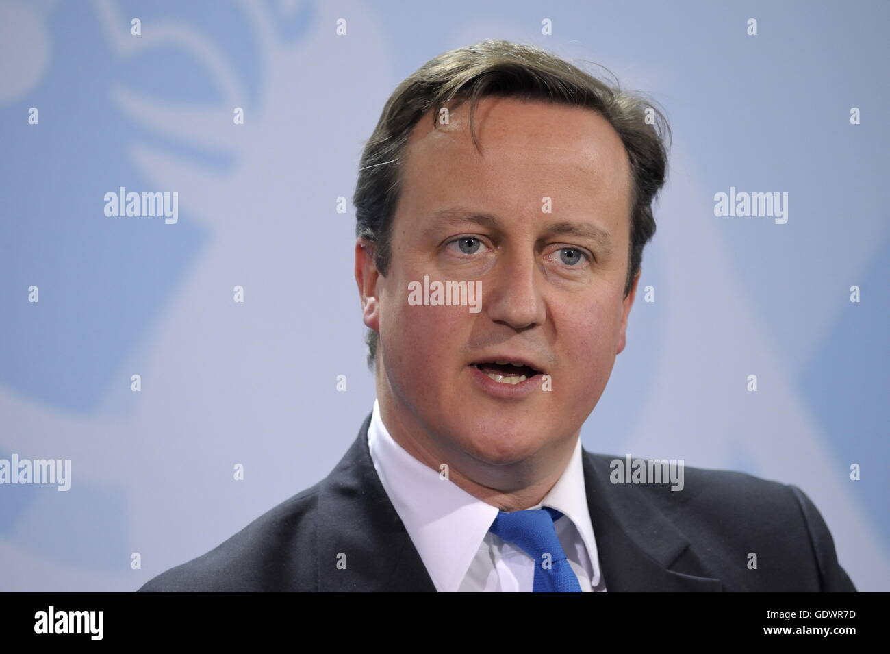 David Cameron Foto de stock