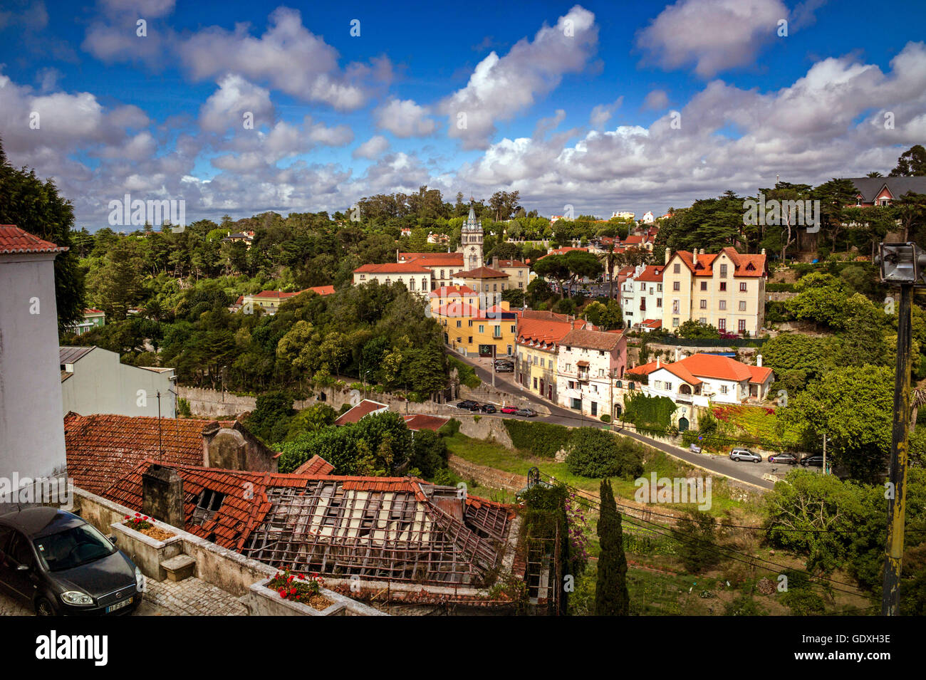 Paisaje de Sintra, Portugal, 2014 Foto de stock