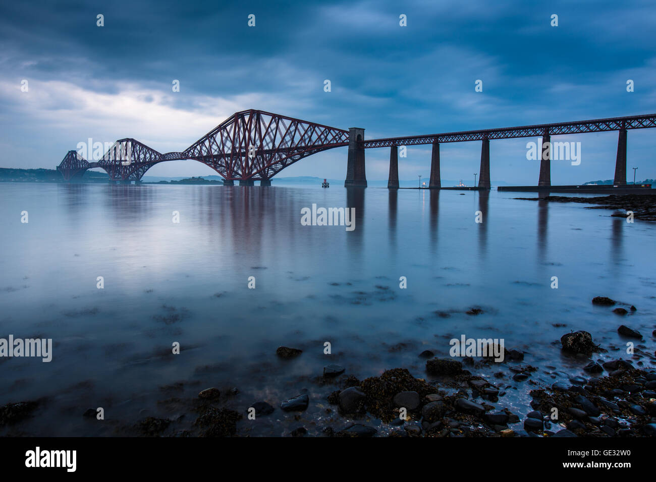 Puentes de Forth en Edimburgo, Escocia Foto de stock