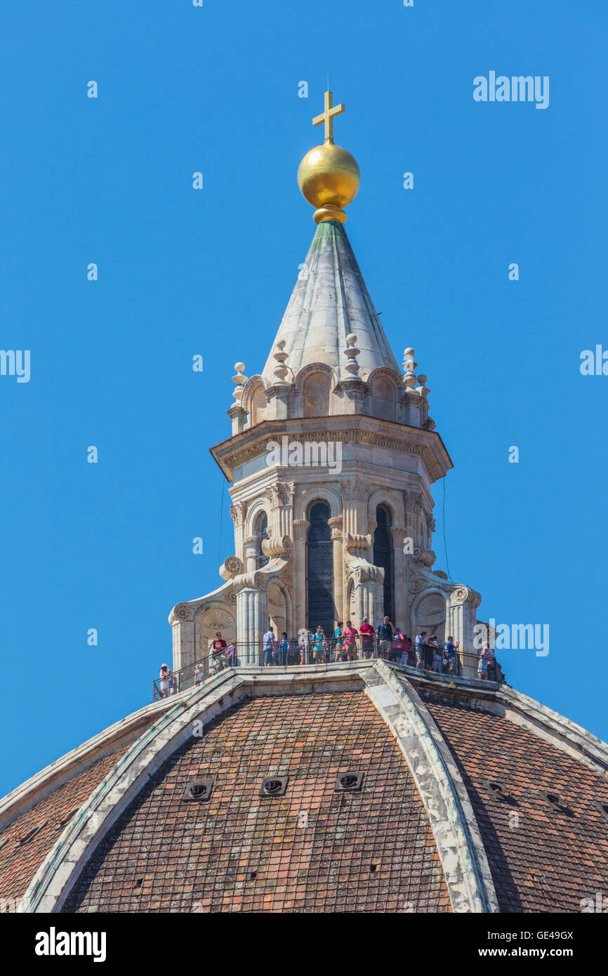 Florencia Provincia De Florencia Italia La Cúpula Del Duomo O Catedral Los Visitantes 9840