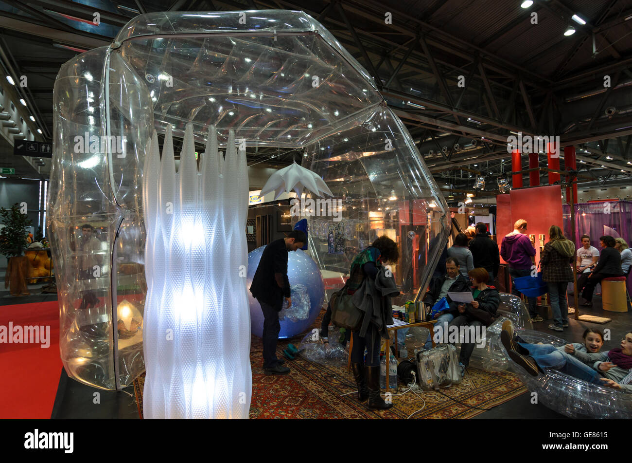 Wien, Viena: Feria ' Vida & Interieur ' en Messe Wien, Austria, Wien, 02. Foto de stock