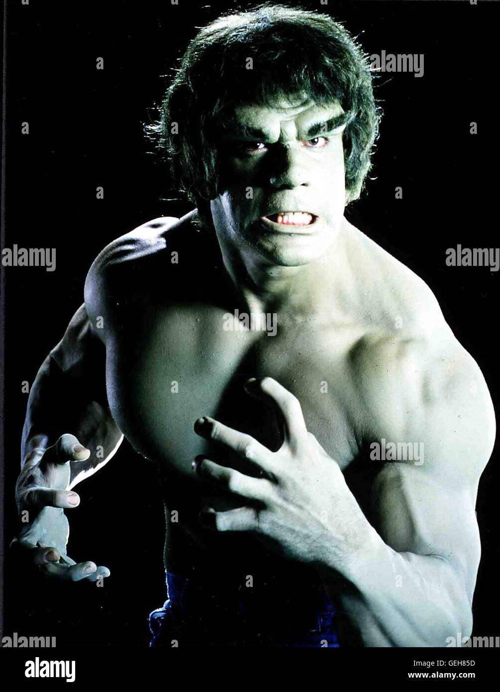 Hulk (Lou Ferrigno) *** Local Caption *** 1990, muerte del Increíble