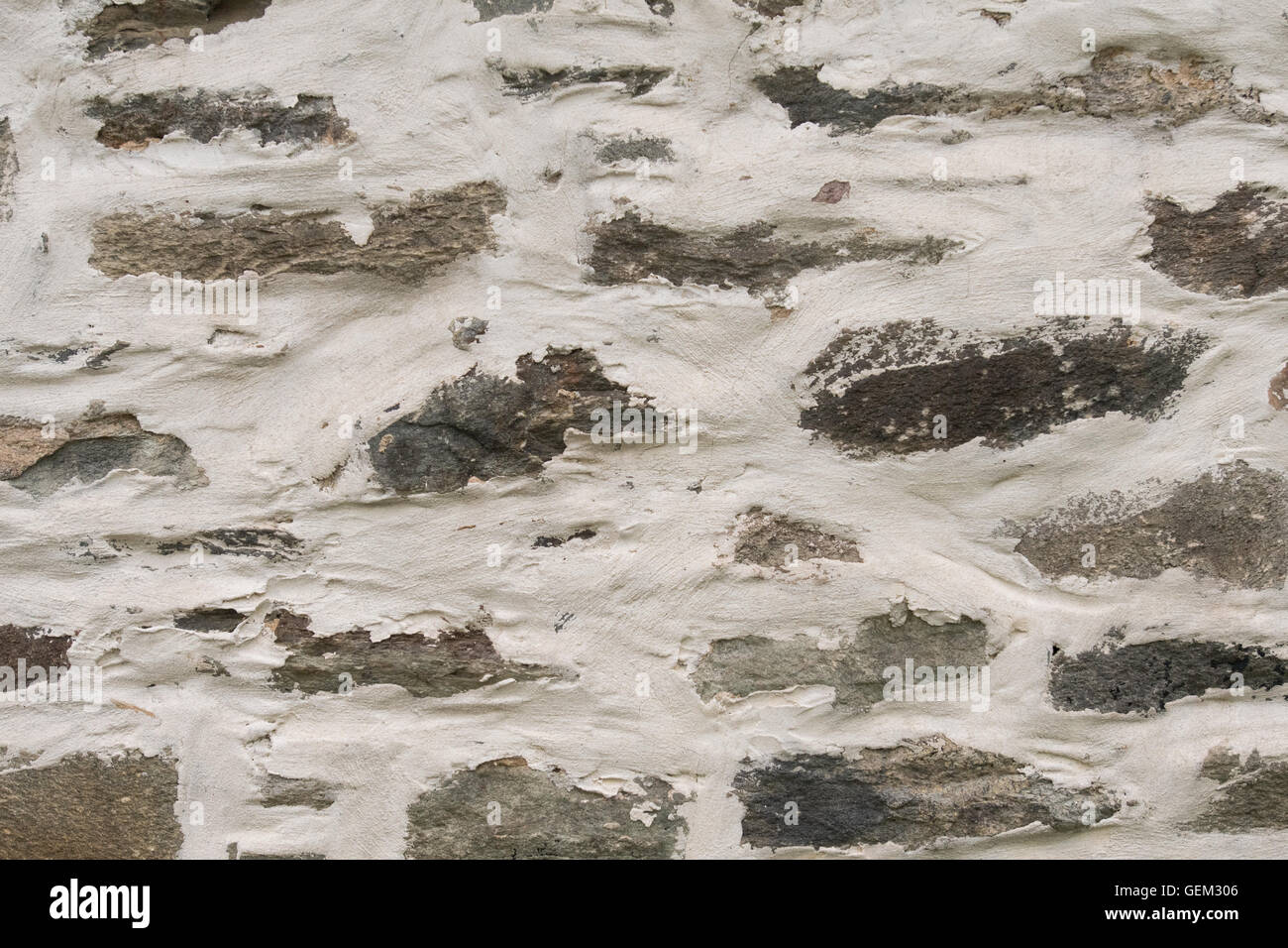 Espesor de pared de piedra de yeso Antecedentes Foto de stock