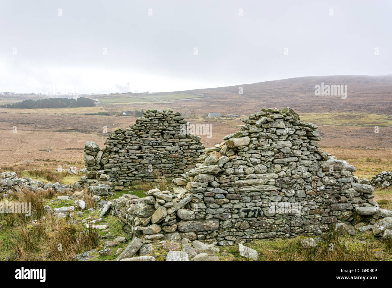 El paisaje ,el sur de Irlanda, montañas,agua,colinas,stress,belleza,paisaje Foto de stock