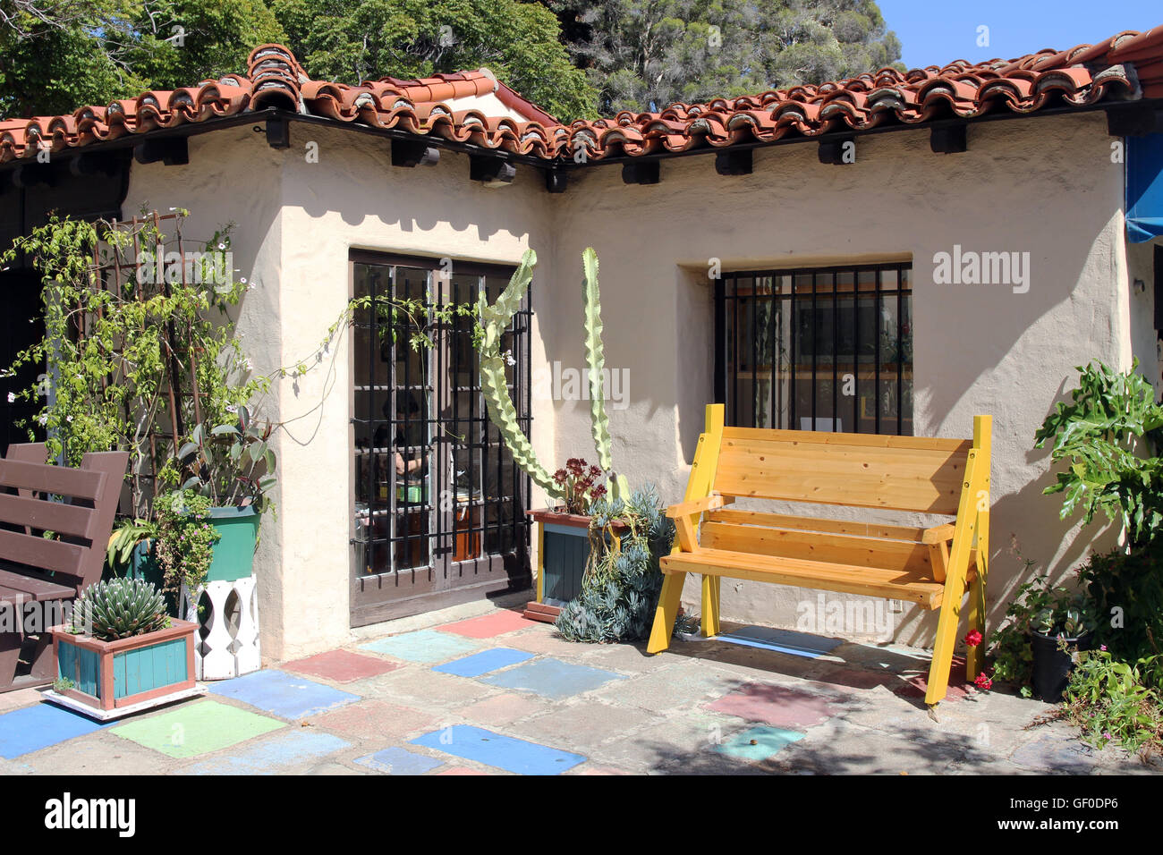 Una casa de estilo mexicano exterior Fotografía de stock Alamy