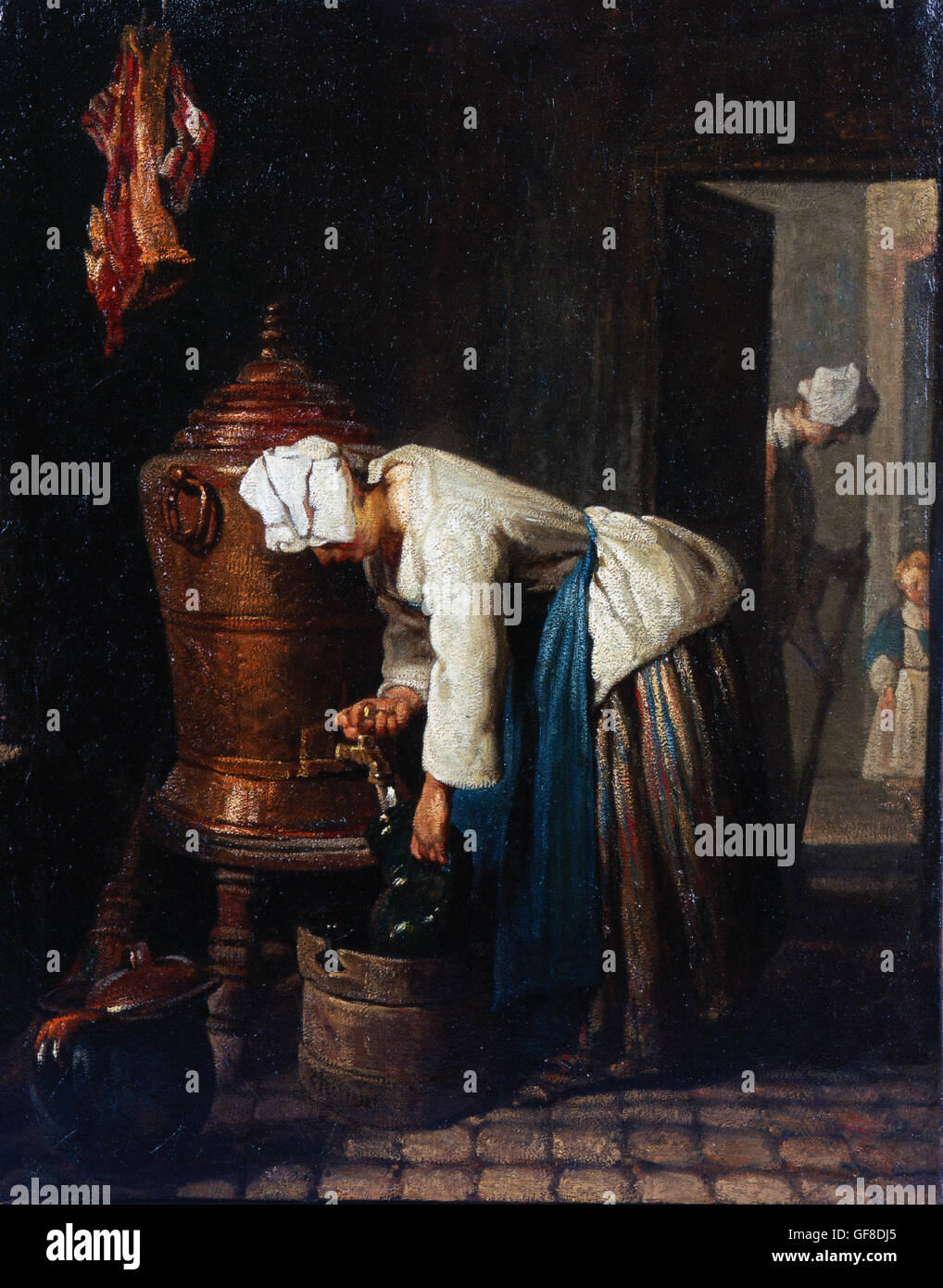 Resultado de imagen para jean simÃ©on chardin mujer sacando agua en la cisterna