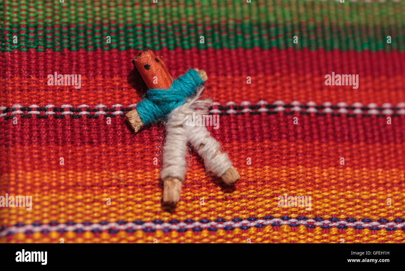 muñeca de tela mexicana