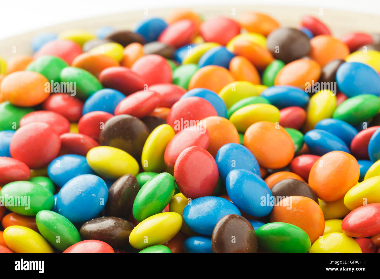 Coloridos dulces / caramelos Foto de stock