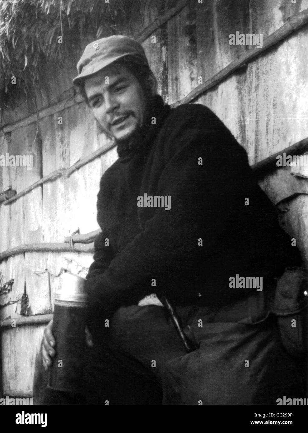 Retrato de Che Guevara (1928-1967) siglo xx Cuba Foto de stock
