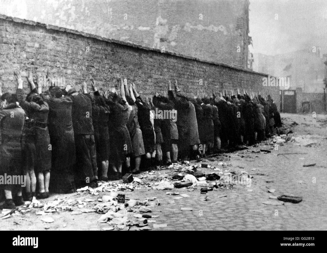 Levantamiento del gueto de varsovia de 1943 fotografías e imágenes de