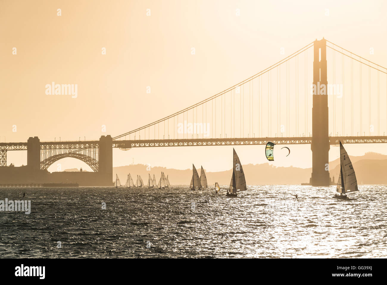 Puente Golden Gate, San Francisco, EE.UU. Foto de stock