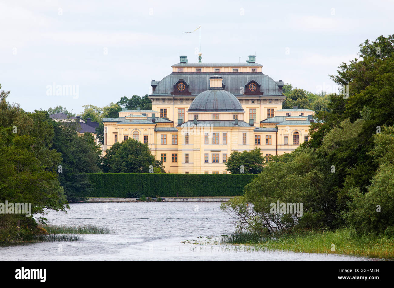 Palacio de Drottningholm, Estocolmo, Suecia Foto de stock