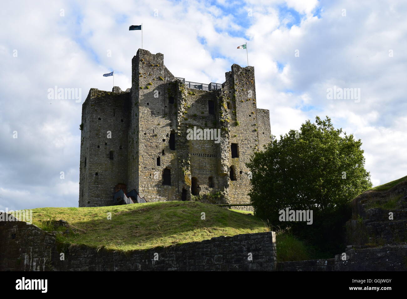 Castillo Trim, Condado de Meath, Irlanda Foto de stock