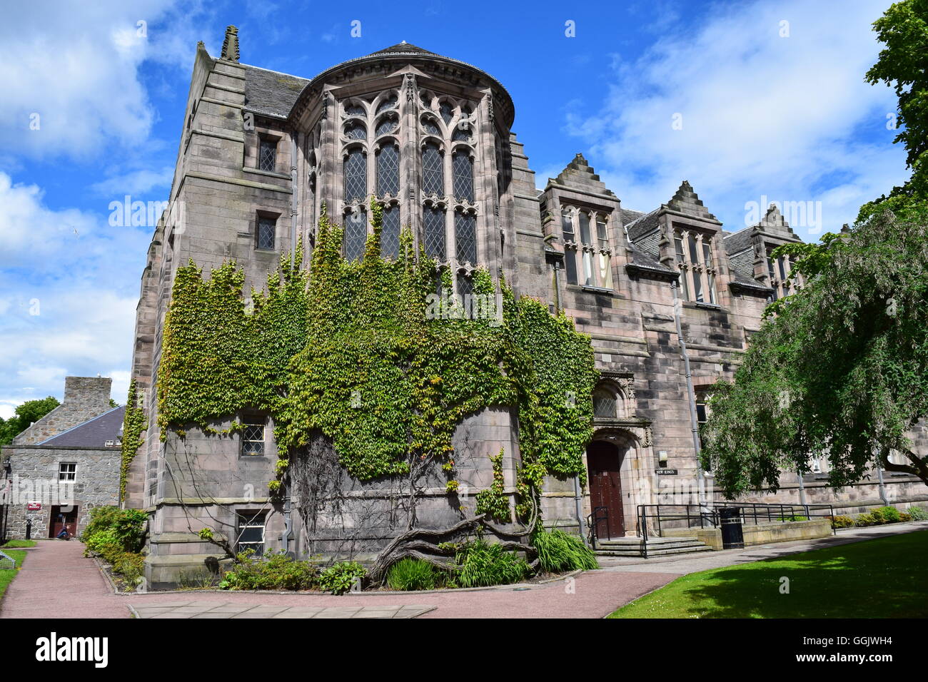 Nuevo edificio del Rey, de la Universidad de Aberdeen, Escocia Foto de stock