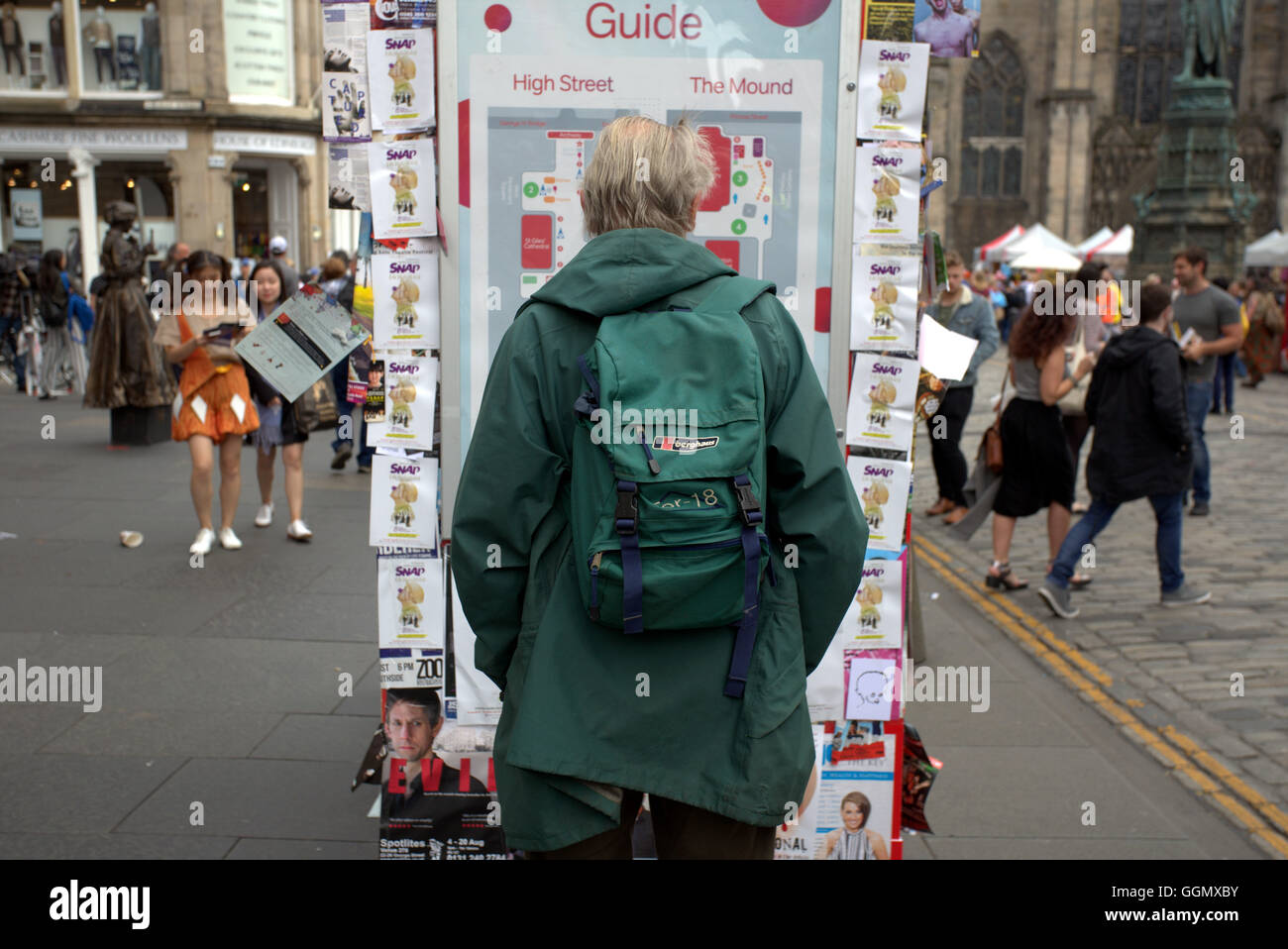 Edimburgo, Escocia, Reino Unido el 5 de agosto de 2016. Imágenes desde el primer día del Festival Fringe de Edimburgo de 2016 que este año cuenta con más de 3.000 increíble, único e inspirador sucesos durante 05 - 29 de agosto. Crédito: Gerard Ferry/Alamy Live News Foto de stock