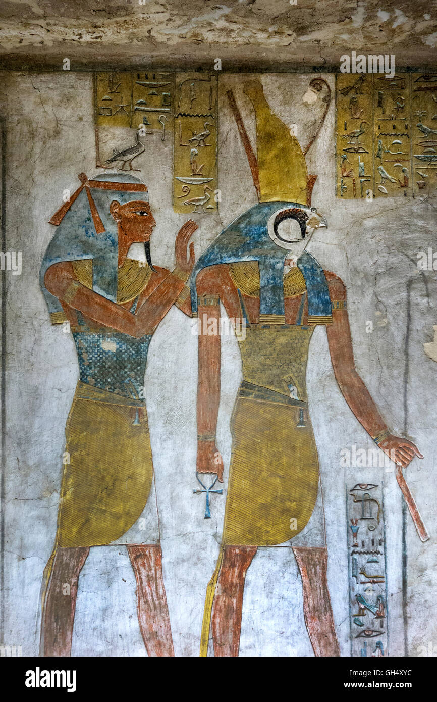 Pinturas de tumbas egipcias fotografías e imágenes de alta resolución