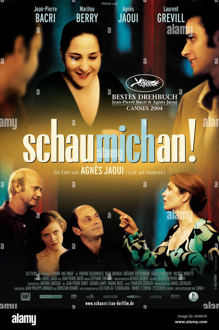 Pelicula Filmplakat Fernsehen Kino Filmplakat Regie Agnes Jaoui Aka Comme Une Image Fotografia De Stock Alamy