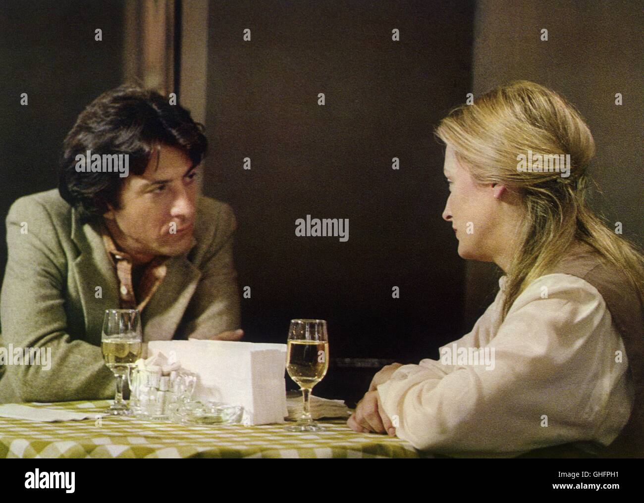 DUSTIN Hoffman y Meryl Streep como Ted y Joanna Kramer Regie Robert