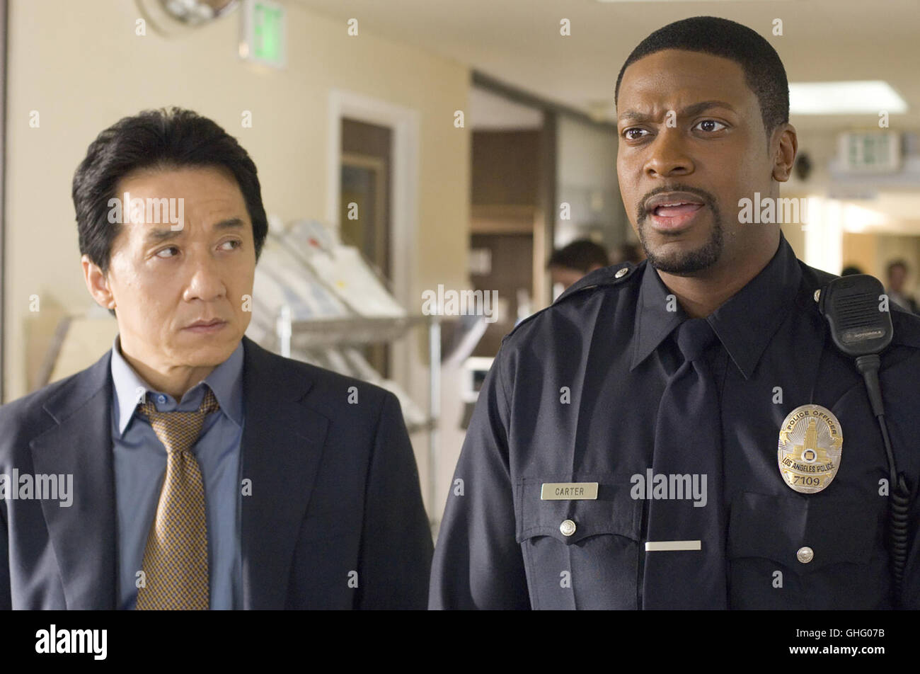 Rush Hour 3 / jefe inspector Lee (Jackie Chan) y el Detective James