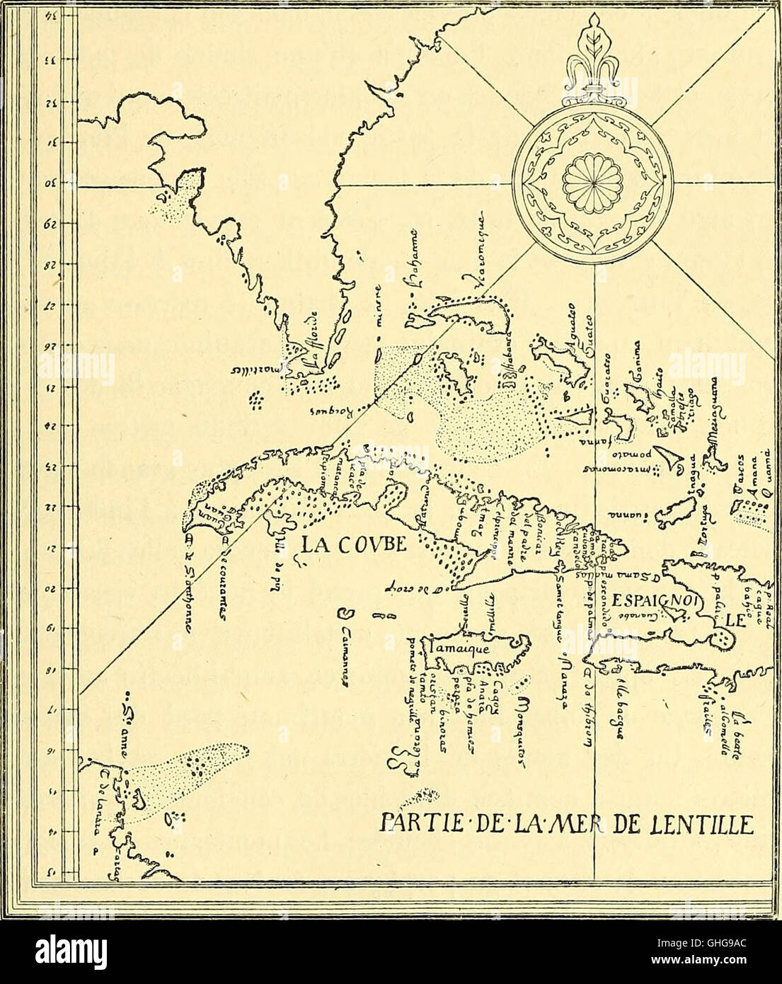 Nouvelle géographie universelle - la terre et les hommes (1876) Foto de stock