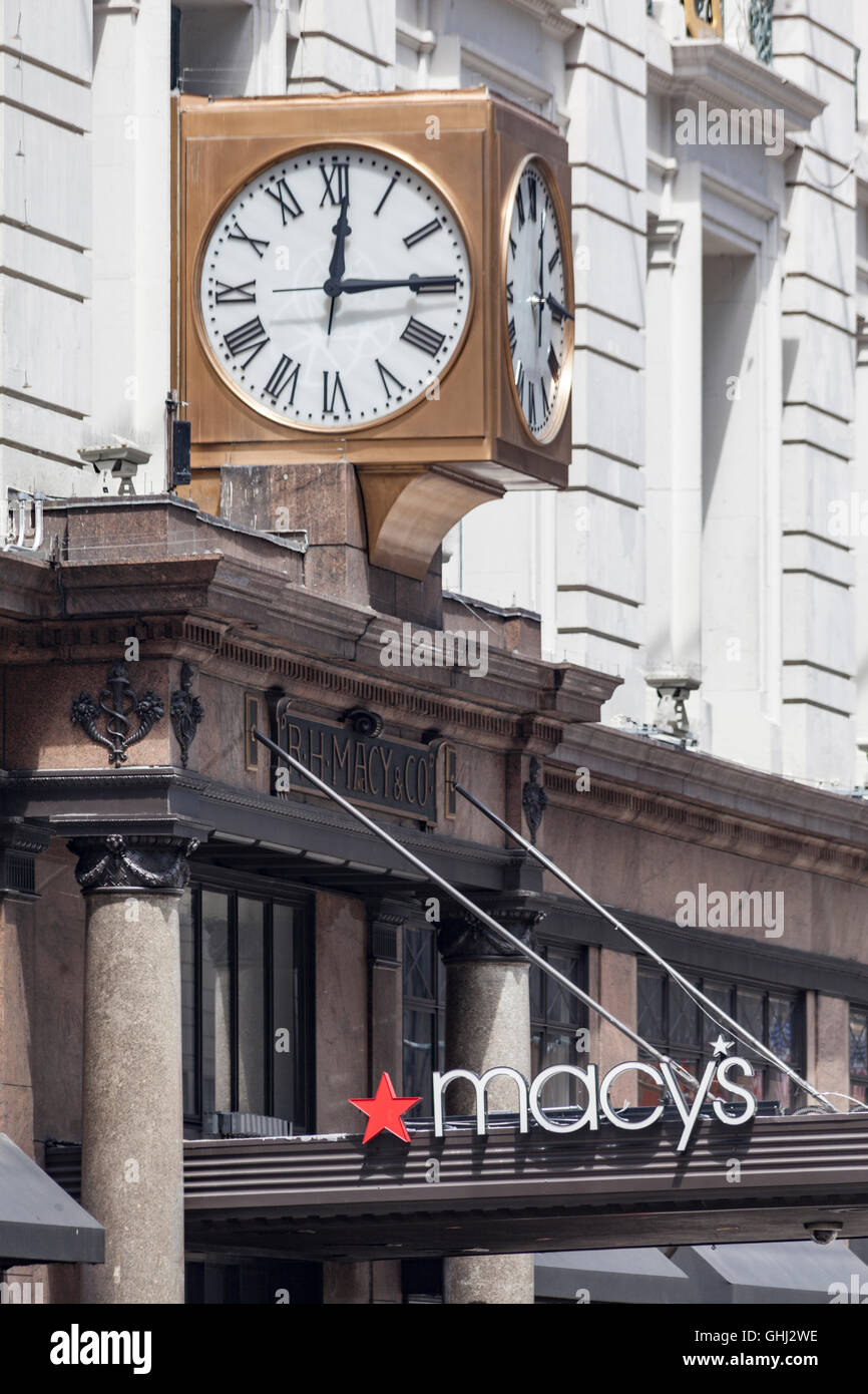 Reloj de macys fotograf as e im genes de alta resoluci n Alamy