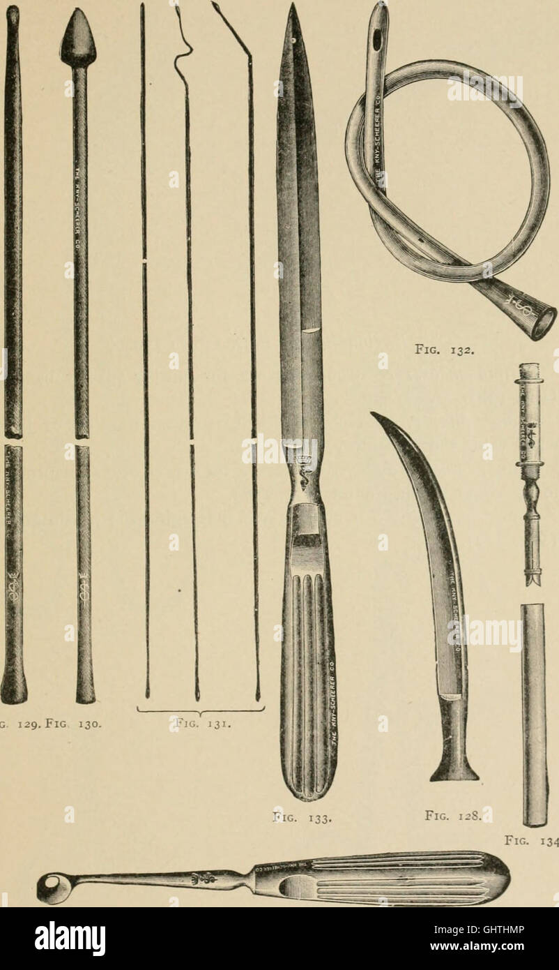 Un completo manual para las tropas sanitarias de la U. S. Ejército y marina (1917) Foto de stock