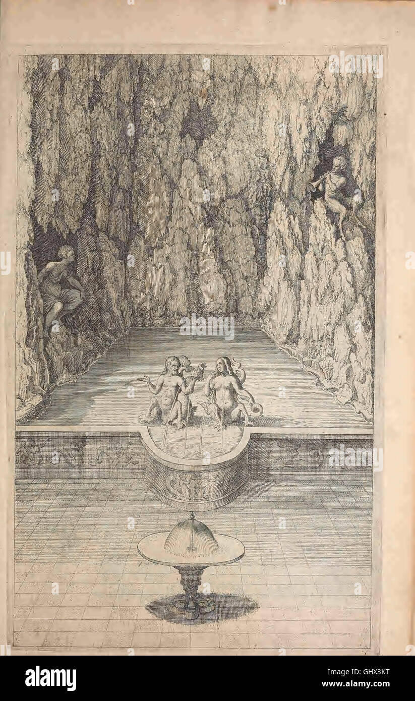 Les raisons des forces mouuantes auec máquinas diuerses tant vtilles que plaisantes - aus quelles sont adioints plusieurs desseings de grotes et fontaines (1615) Foto de stock