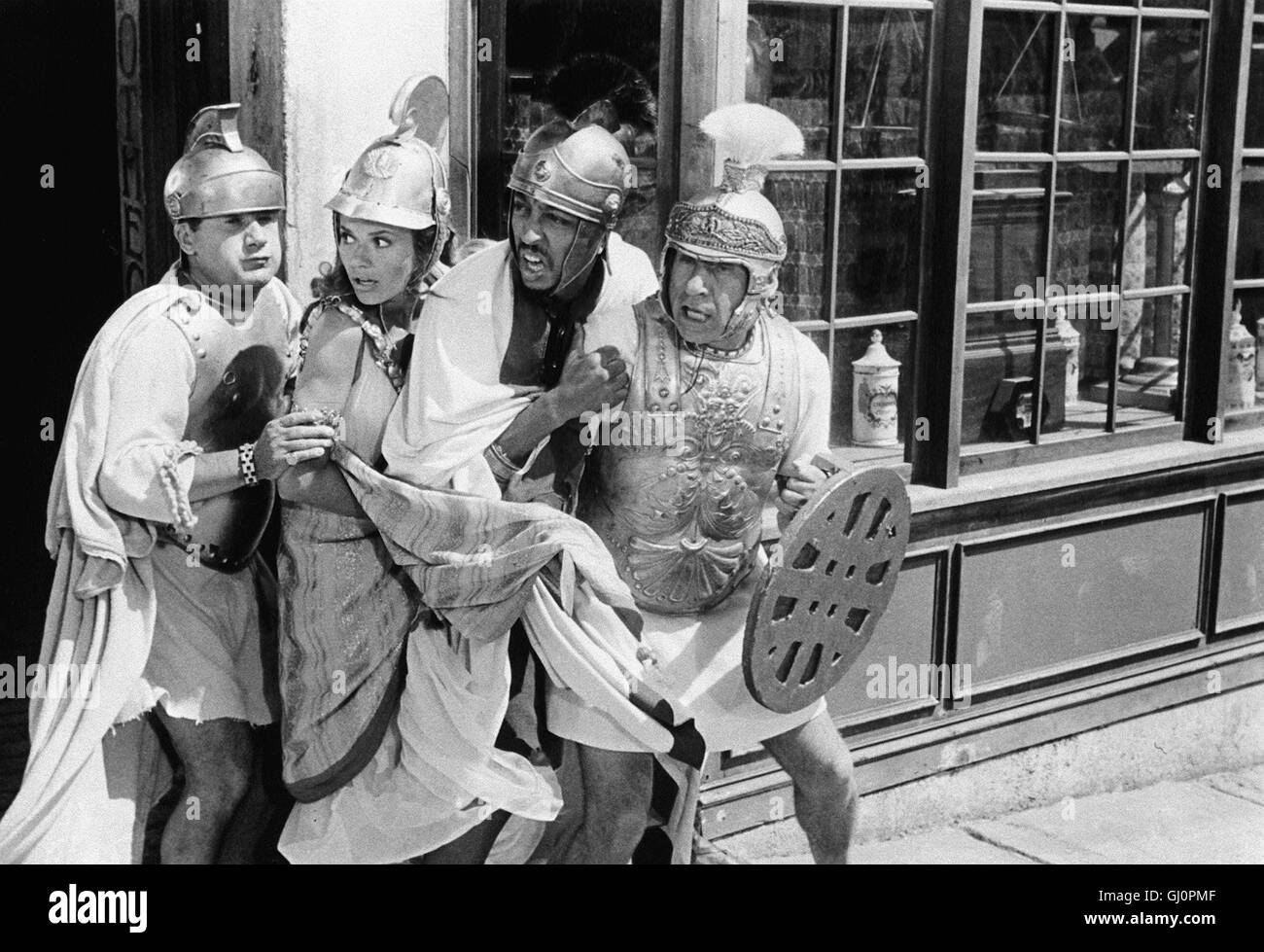 Mel Brooks Historia Del Mundo Parte I Imágenes de stock en blanco y