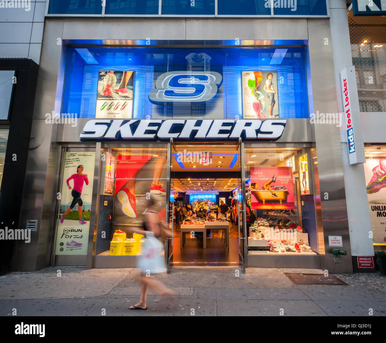 Zapatos skechers niña 2025 colegio nueva york