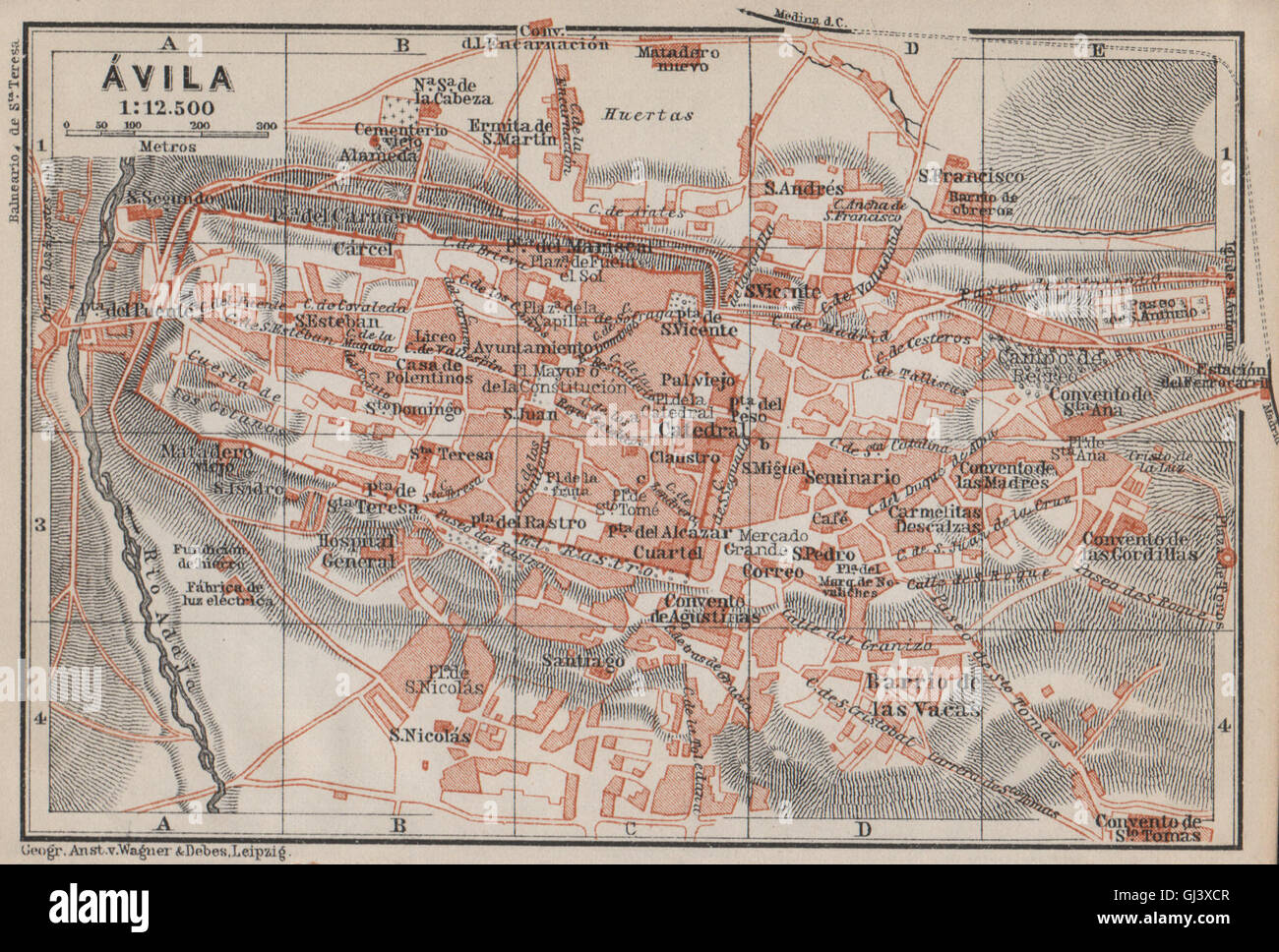 Avila españa mapa fotografías e imágenes de alta resolución Alamy