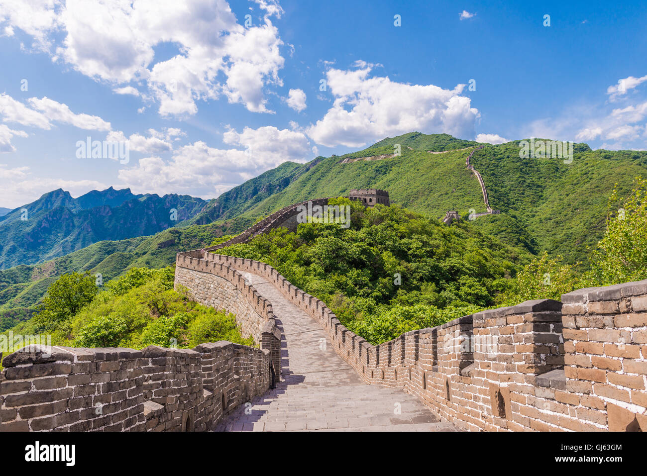 Gran Muralla China Foto de stock