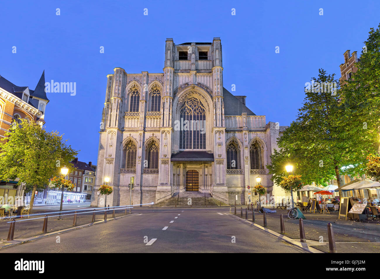 Iglesia de San Pedro en Lovaina, Flandes, Bélgica Foto de stock