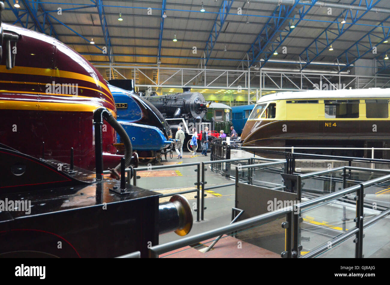 Museo Nacional del Ferrocarril York Fotografía de stock Alamy