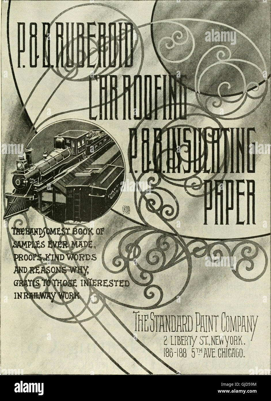 Locomotora ingeniería - una práctica oficial de potencia motriz ferroviaria y el material rodante (1895) Foto de stock