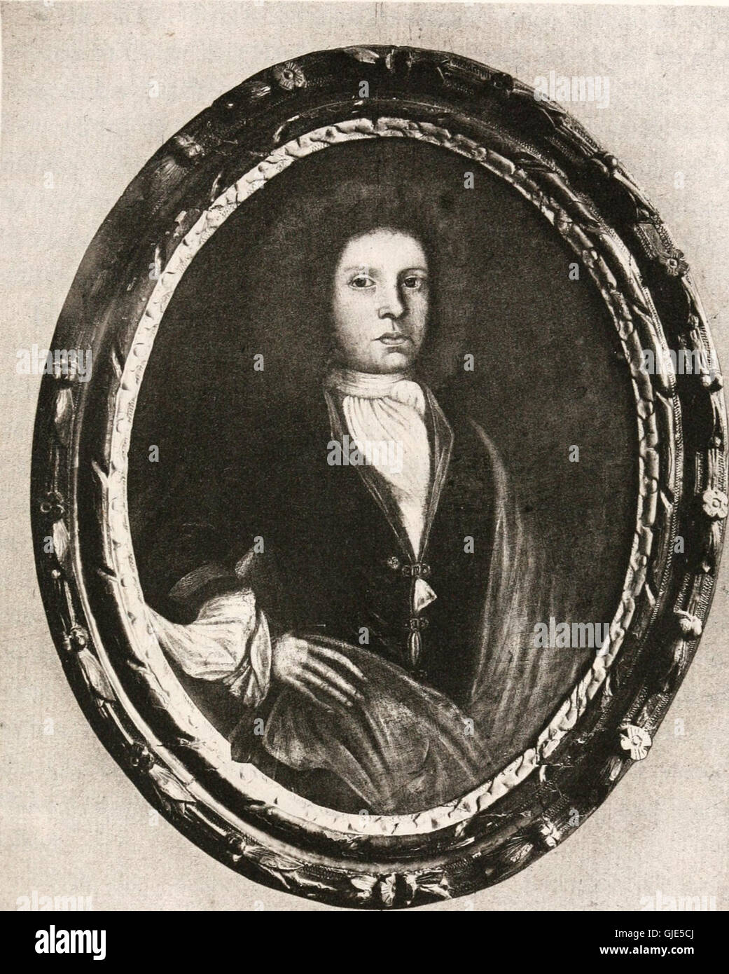 Los fundadores; retratos de personas nacidas en el extranjero que llegaron a las colonias en América del Norte antes del año 1701, con una introducción, Esbozos Biográficos y comentarios sobre los retratos (1921) Foto de stock