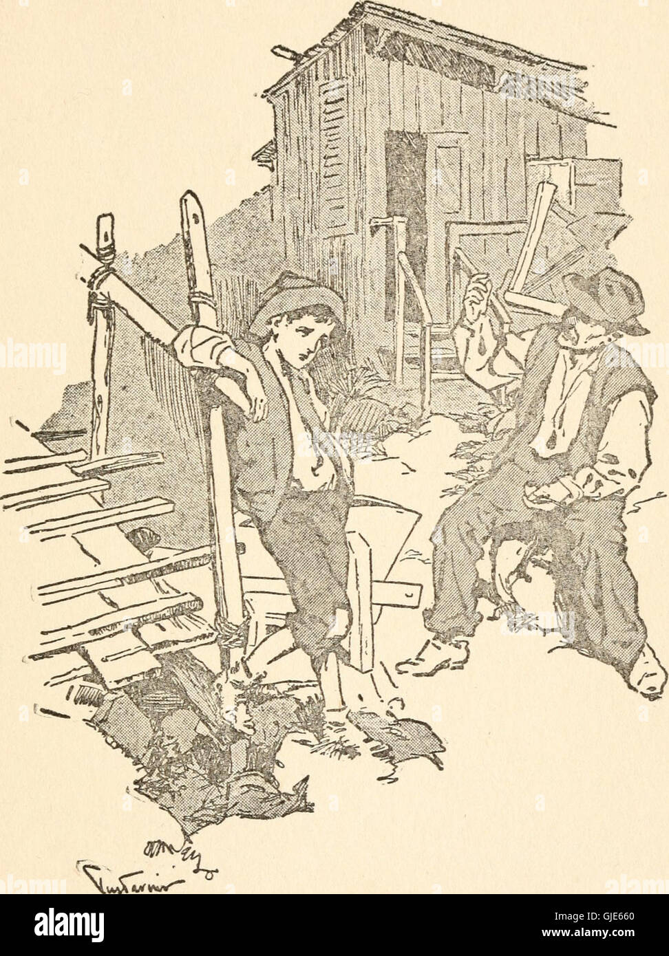 Quien roba (Colui che ruba) una historia para los jóvenes (1922). Foto de stock