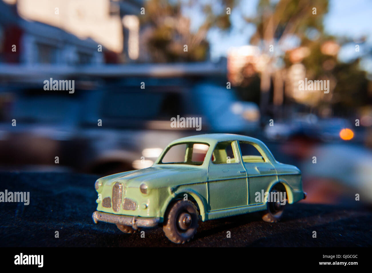 Modelo Retro Wolseley 1900 coche, Melbourne, Victoria, Australia Foto de stock