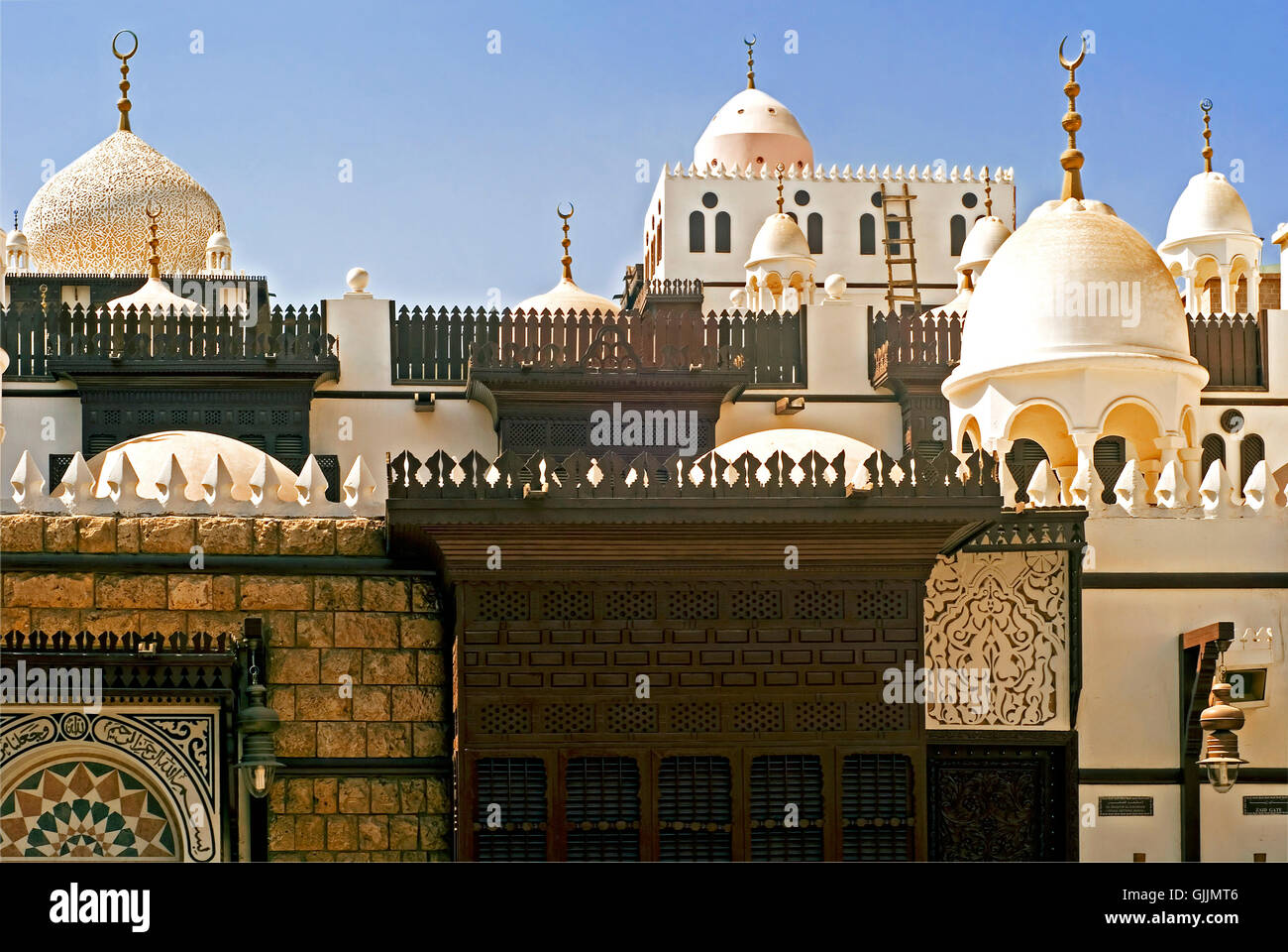 Cúpulas de Moshé, Jeddah, Arabia Saudita Foto de stock