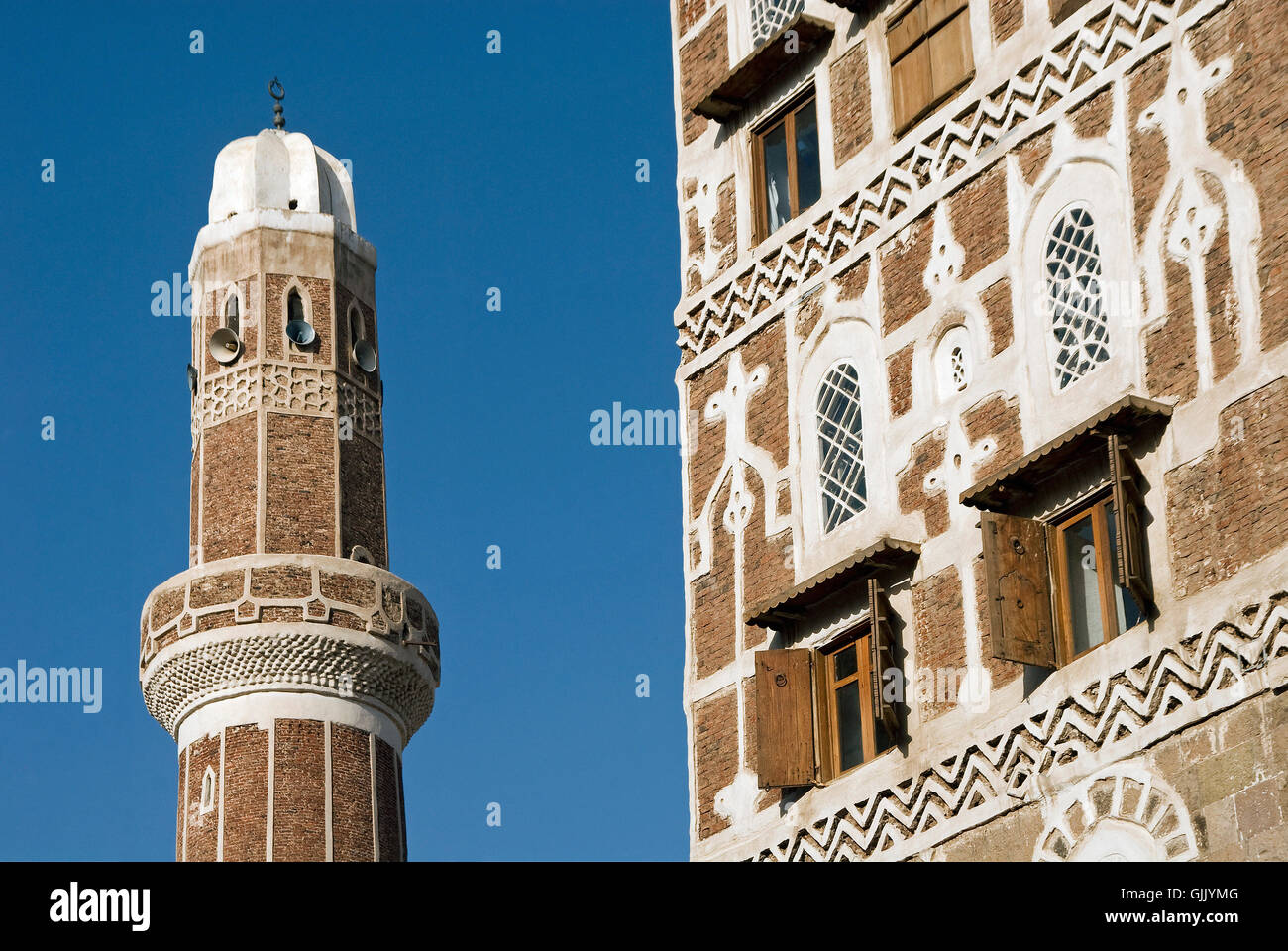 Islam en yemen Foto de stock