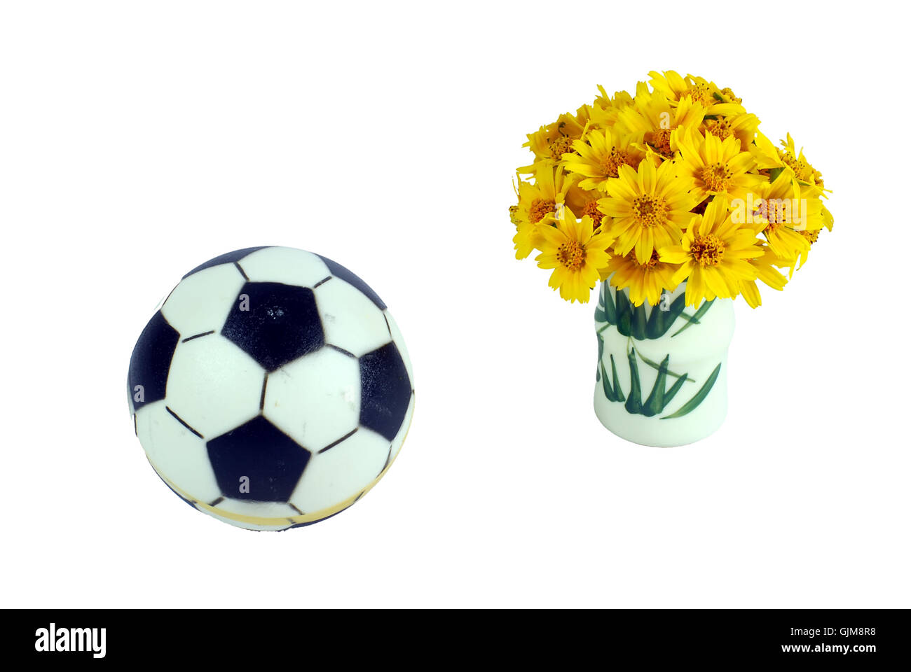 Arreglos florales y accesorios decoración Foto de stock