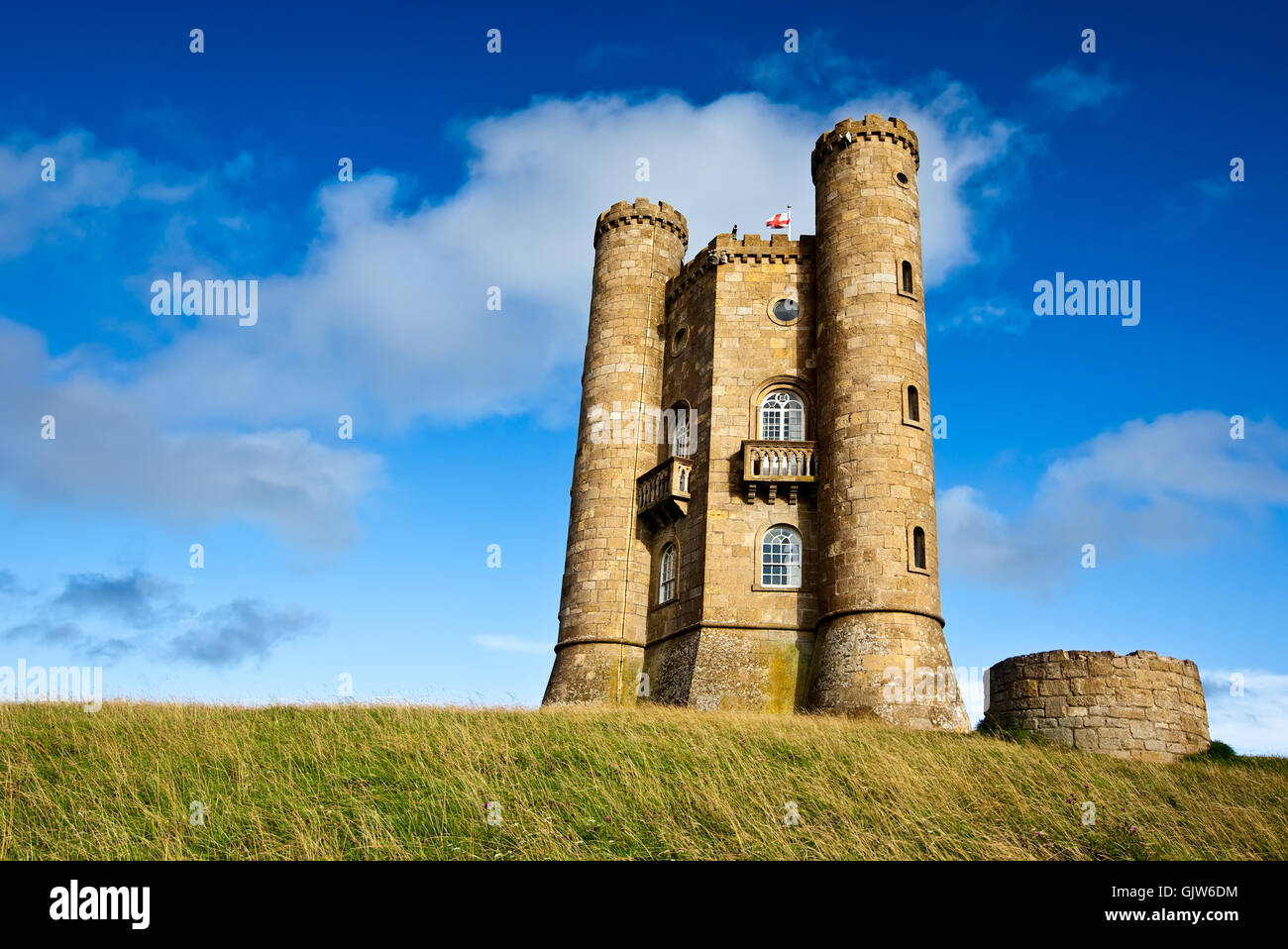 Torre del Castillo de Inglaterra Foto de stock