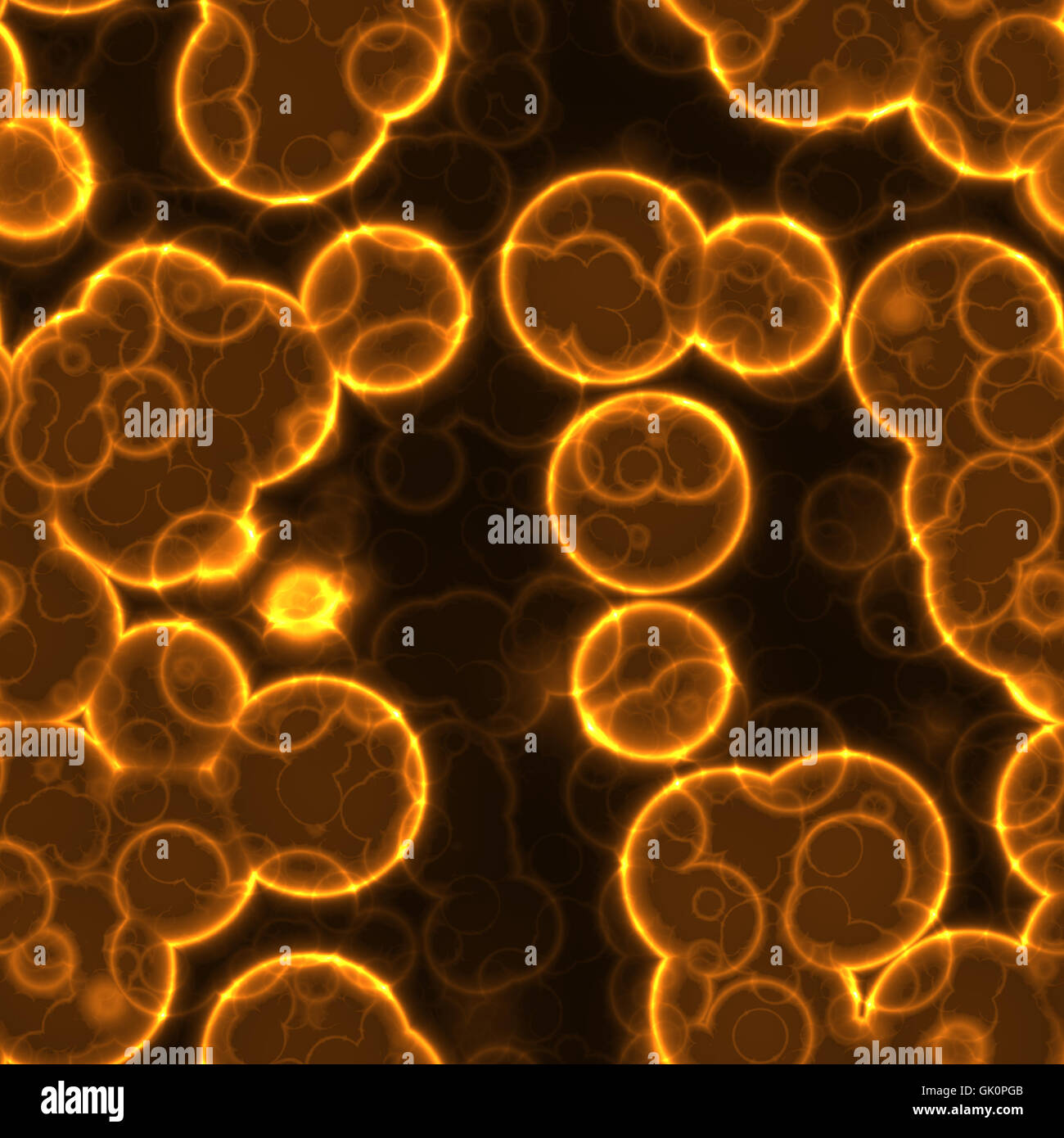 Células microscópicas células Foto de stock