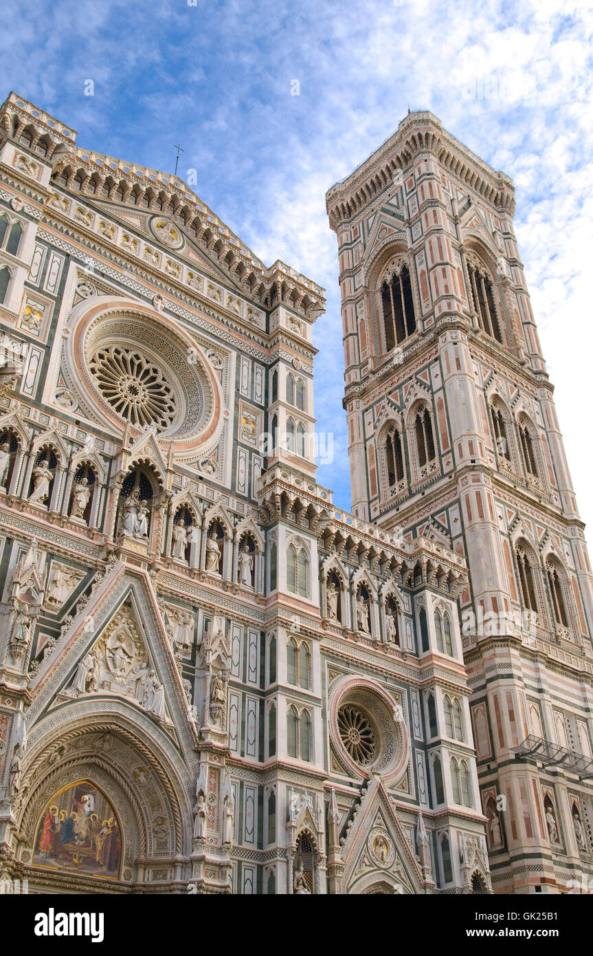 Catedral Toscana Florencia Foto de stock