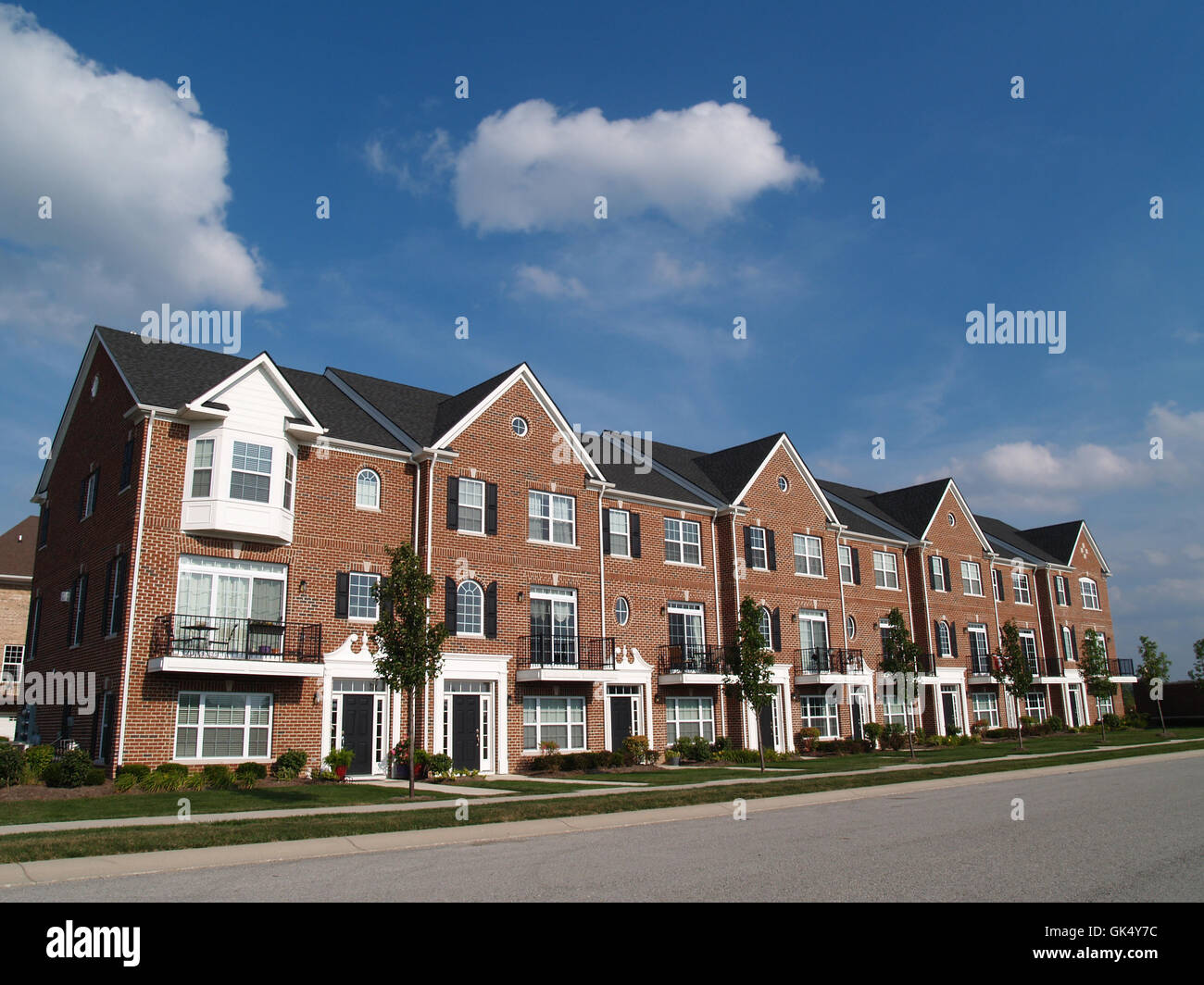 Edificio de la casa real estate Fotografía de stock Alamy