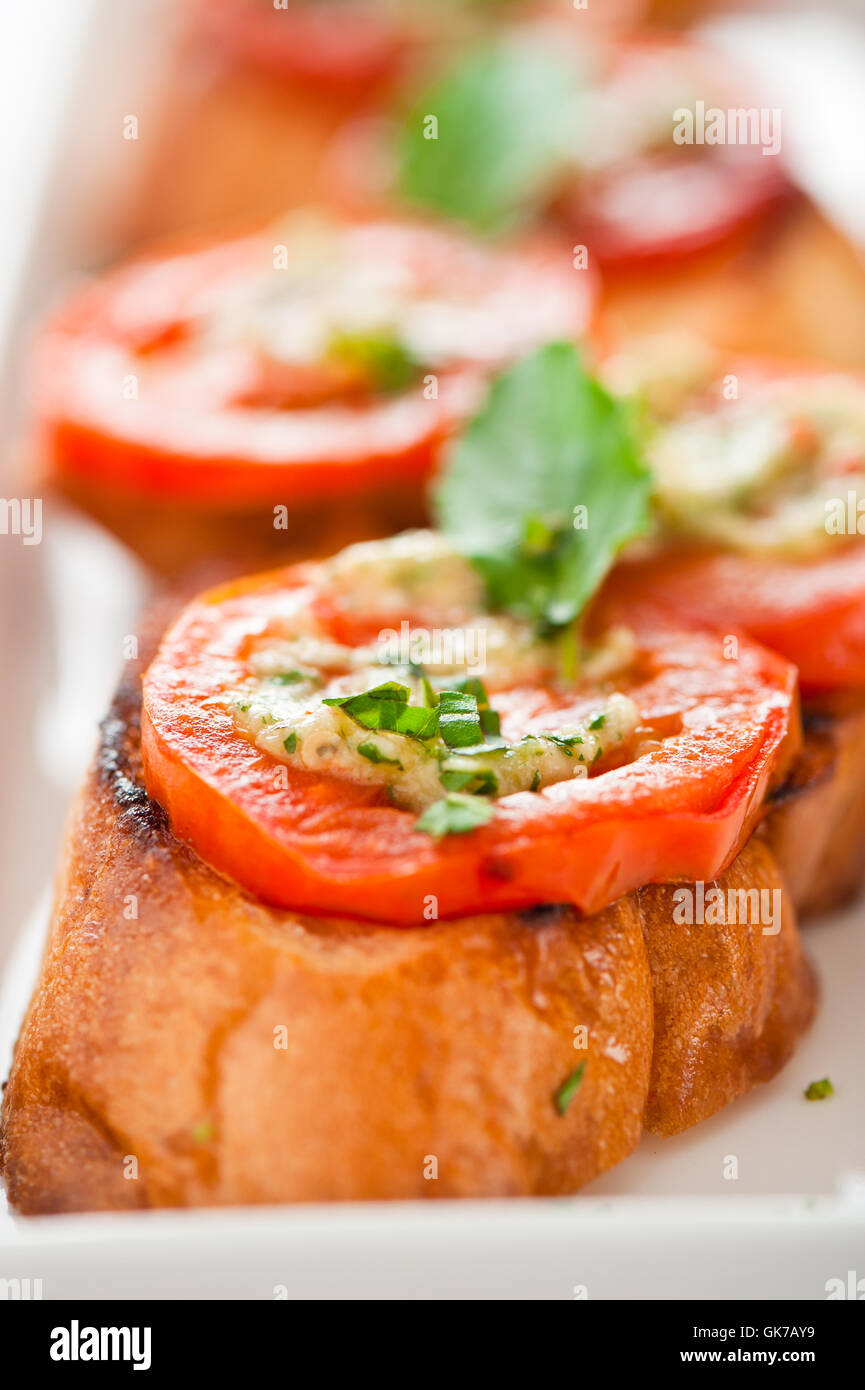 Alimento alimento italiano Foto de stock