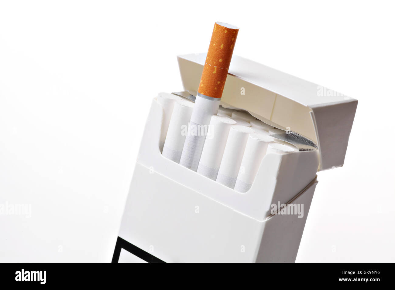 Uno de cigarrillos Foto de stock
