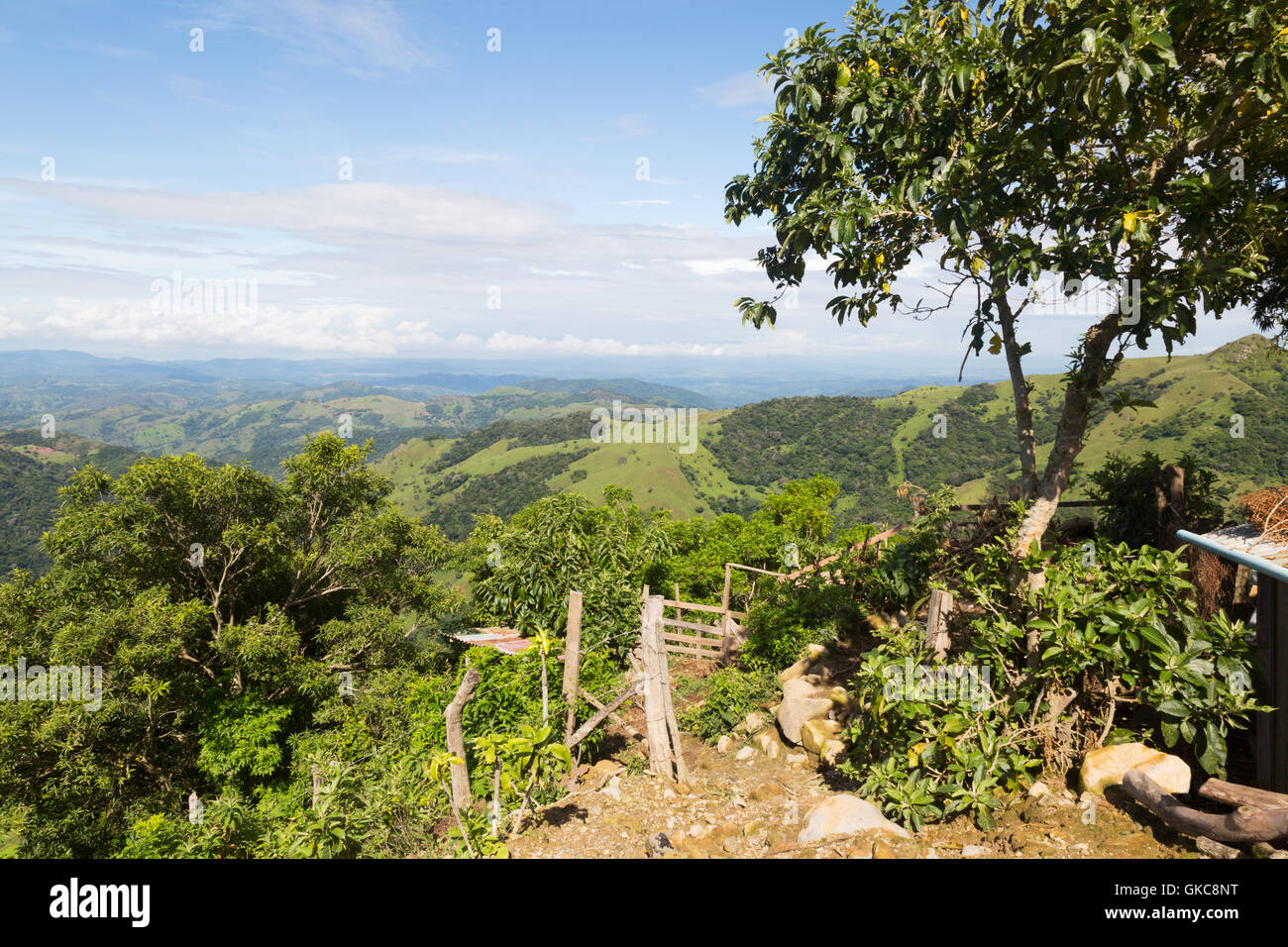 Paisaje De Costa Rica Sierra Central Cerca De Monteverde Costa Rica Centroamerica Fotografia De Stock Alamy