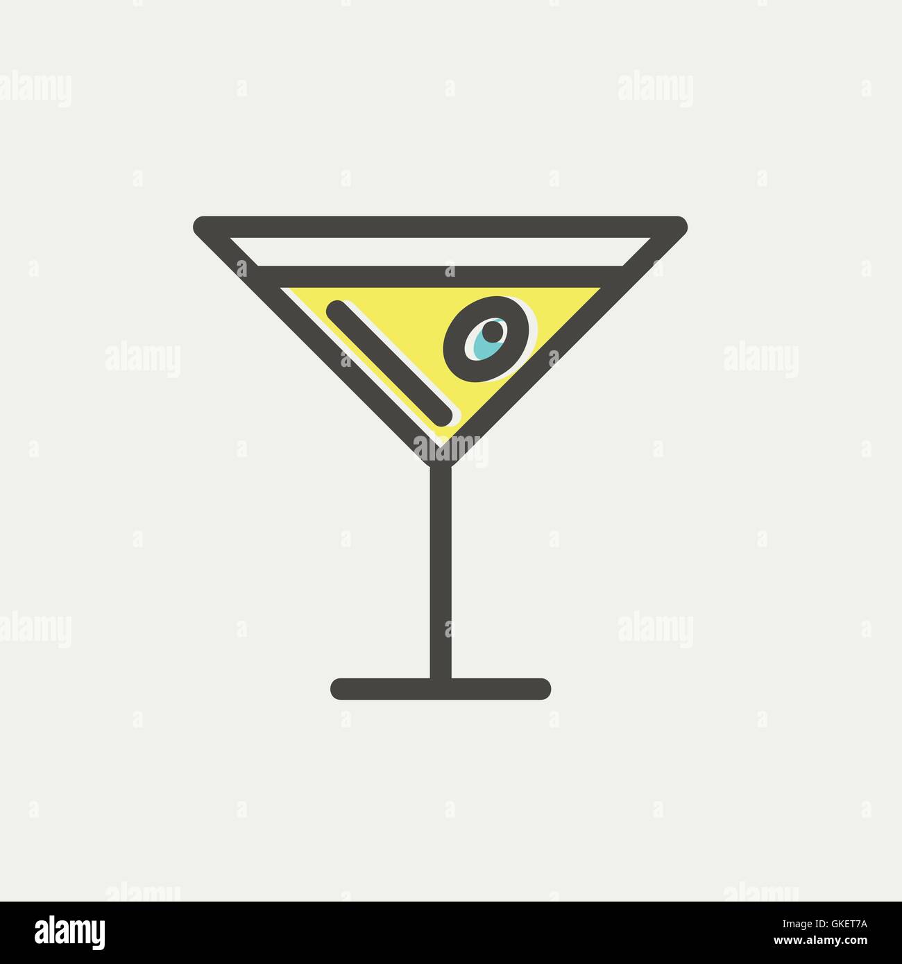 Vector de copa de martini fotografías e imágenes de alta resolución Alamy