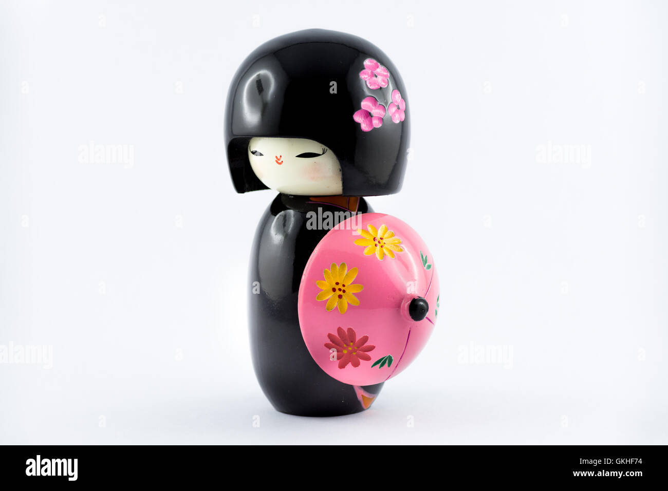 Famosas muñecas kokeshi japonesas de madera Fotografía de stock - Alamy