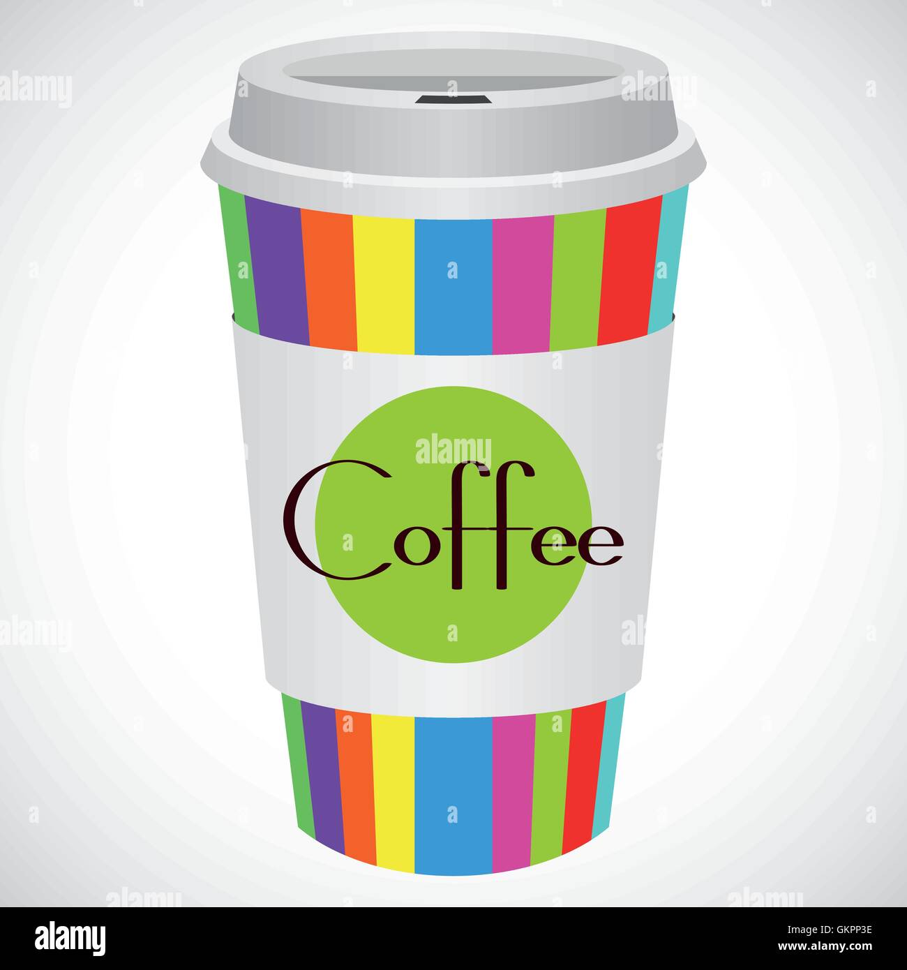 Ilustración vectorial 2 go de café para el uso creativo de diseño gráfico Ilustración del Vector